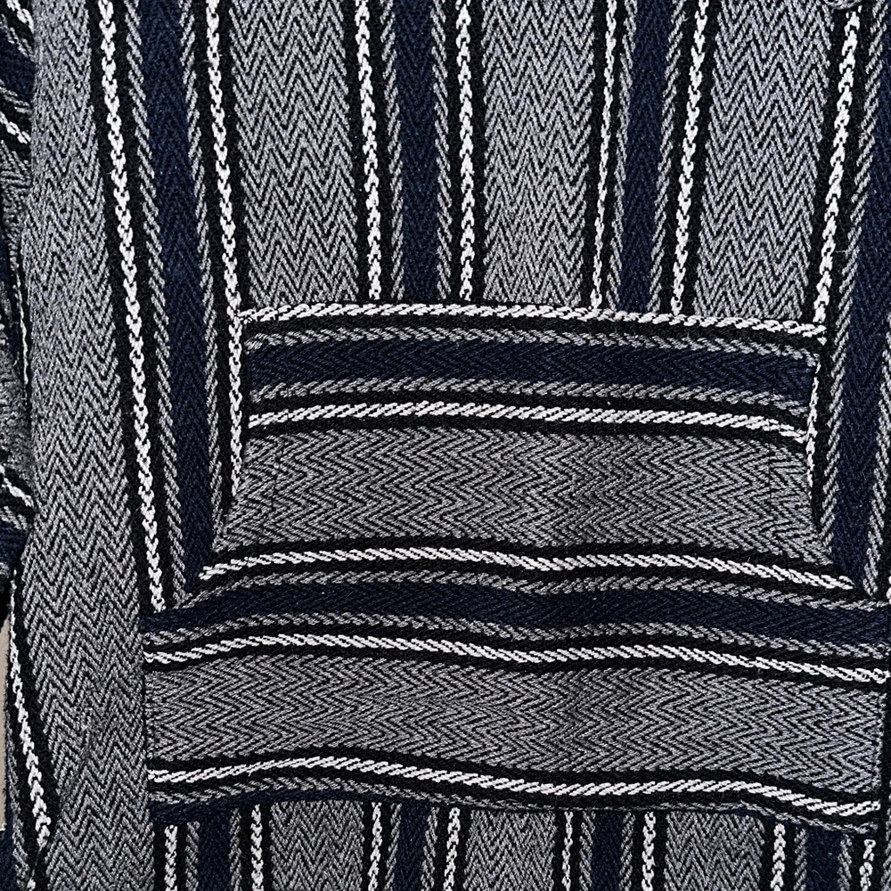 Striped Drug Rug Pullover - Picture 4 of 4